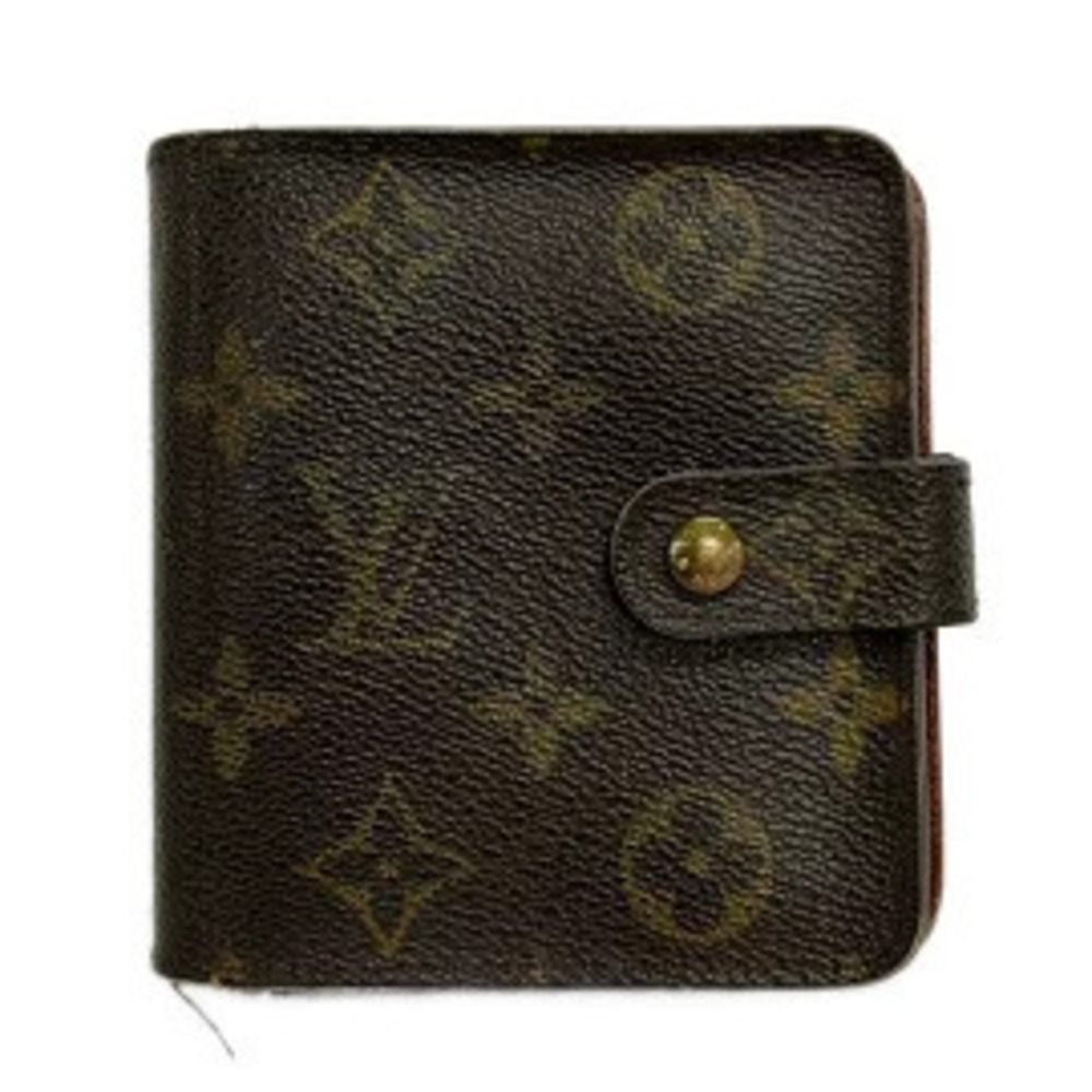 LOUIS VUITTON Compact Zip Bi fold Wallet